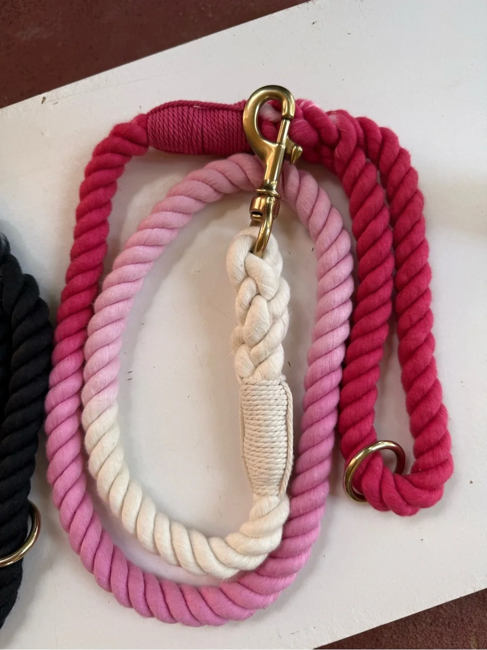 Ombre 50” rope leach for dogs